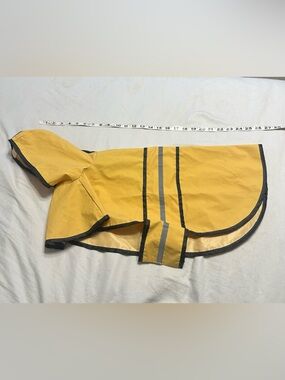 Fashion Pet Classic Yellow Slicker Dog Raincoat  Size Large